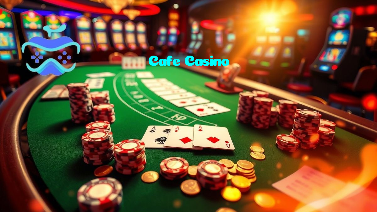 Cafe Casino casino presented on mobile device in Pakistan with slots and live games
