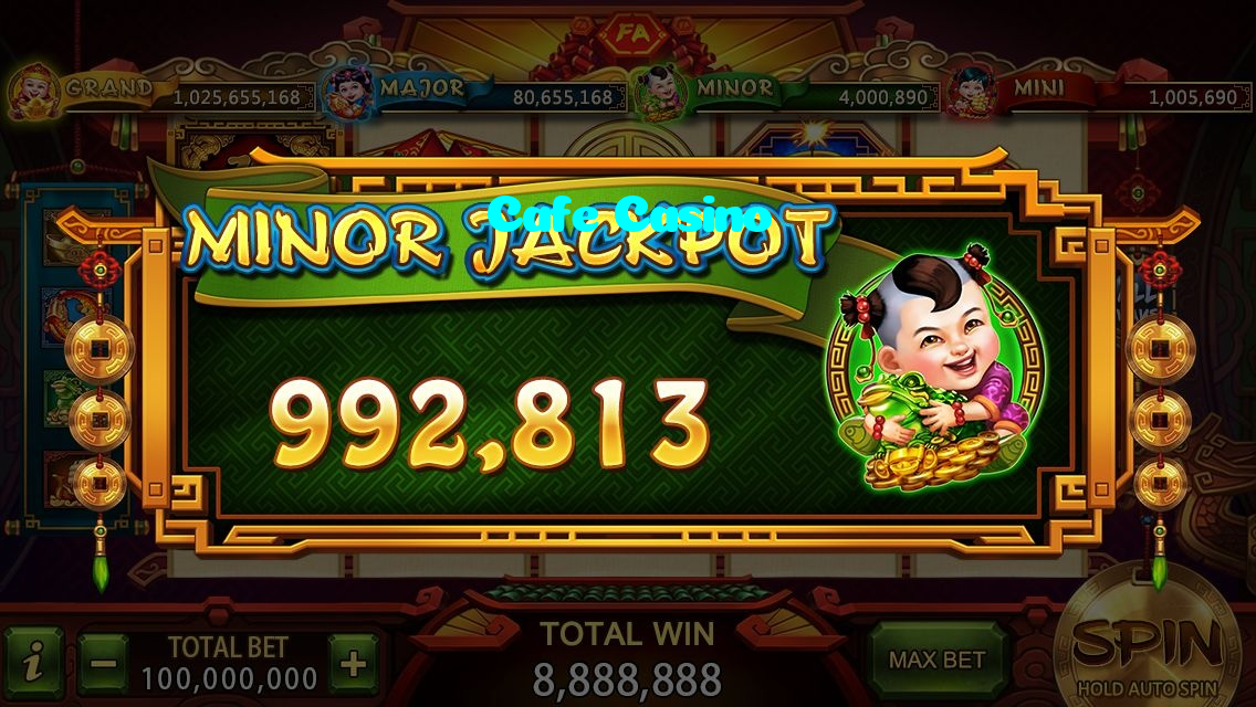 Cafe Casino casino presented on mobile device in Pakistan with slots and live games